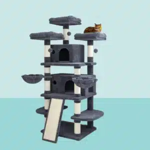 Mdeam Cat Tree 74 Inch Multi-Level Large Cat Tower