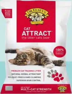 Dr. Elsey's Premium Clumping Cat Litter - Cat Attract - 99% Dust-Free, Low Tracking
