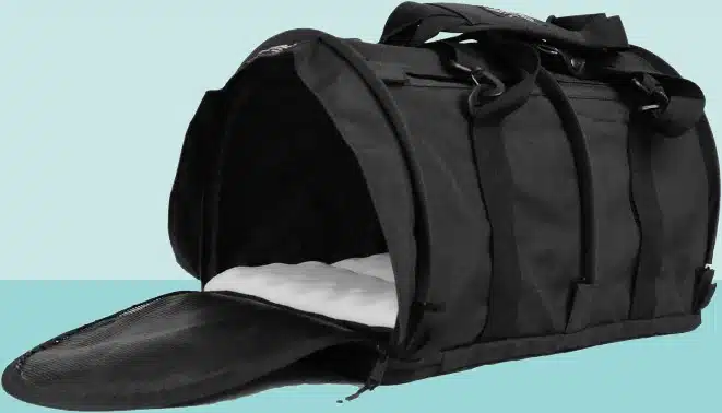 SturdiBag Large Pet Travel Carrier: Flexible Height for Cat and Dog